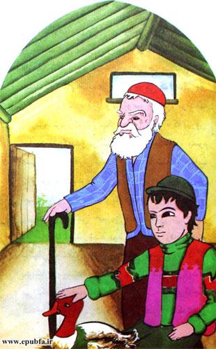 پدربزرگ و نوهاش تخم غاز وحشی را با تخمهای معمولی زیر اردک گذاشتند